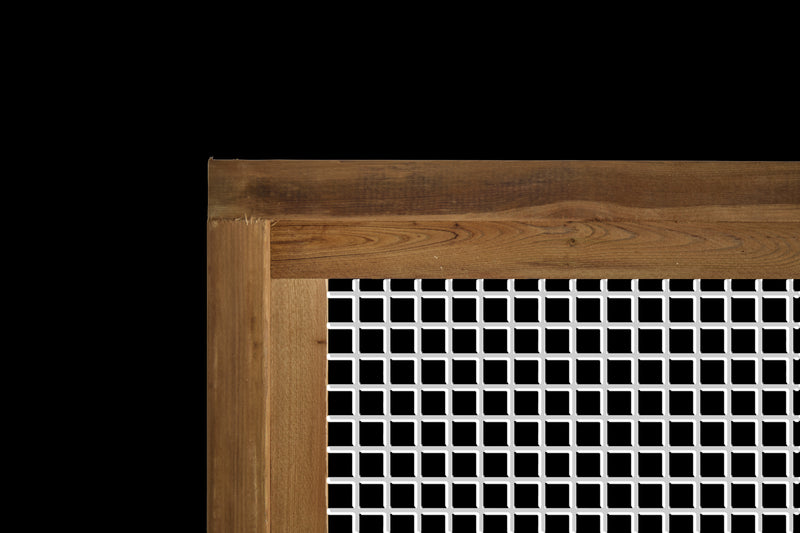 Load image into Gallery viewer, 316 marine-grade stainless steel deck panel close-up showing 6-gauge welded mesh — CoastalSafe™ by BarrierBoss® USA