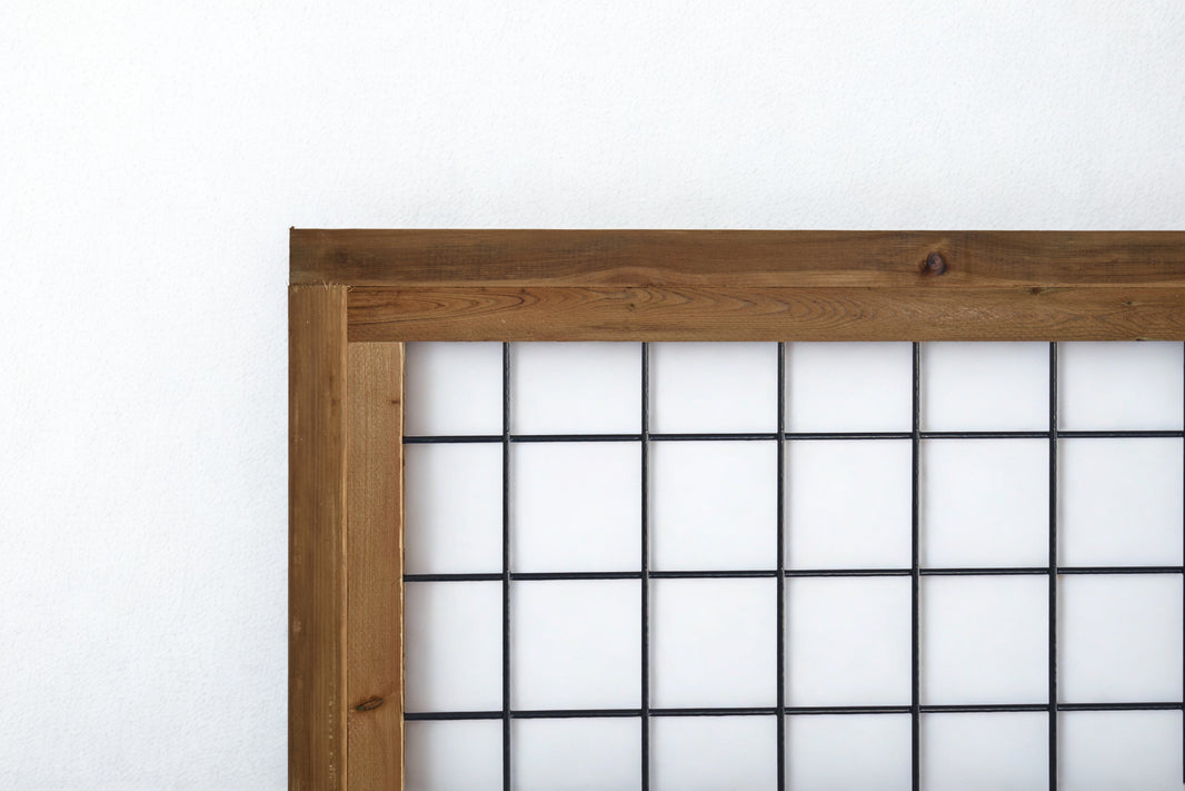 Black Hog Wire Fence Panels (Premade or Unframed) - The Rigid Panel - BarrierBoss™