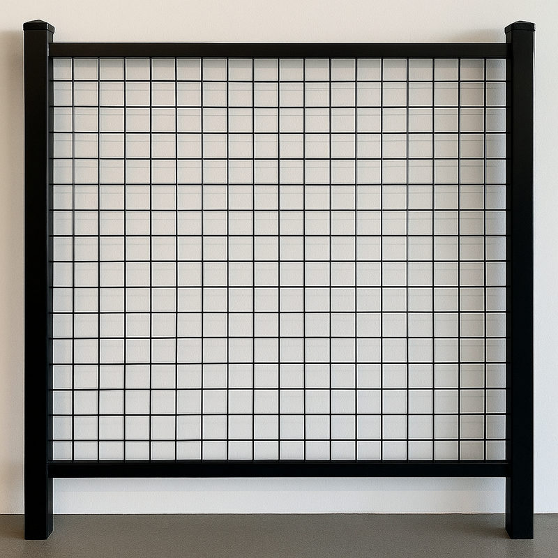 Load image into Gallery viewer, FireSmart® Rigid Hog Wire Fence Panel System with Metal Fence Posts - The Big Horn - BARRIERBOSS™ USA