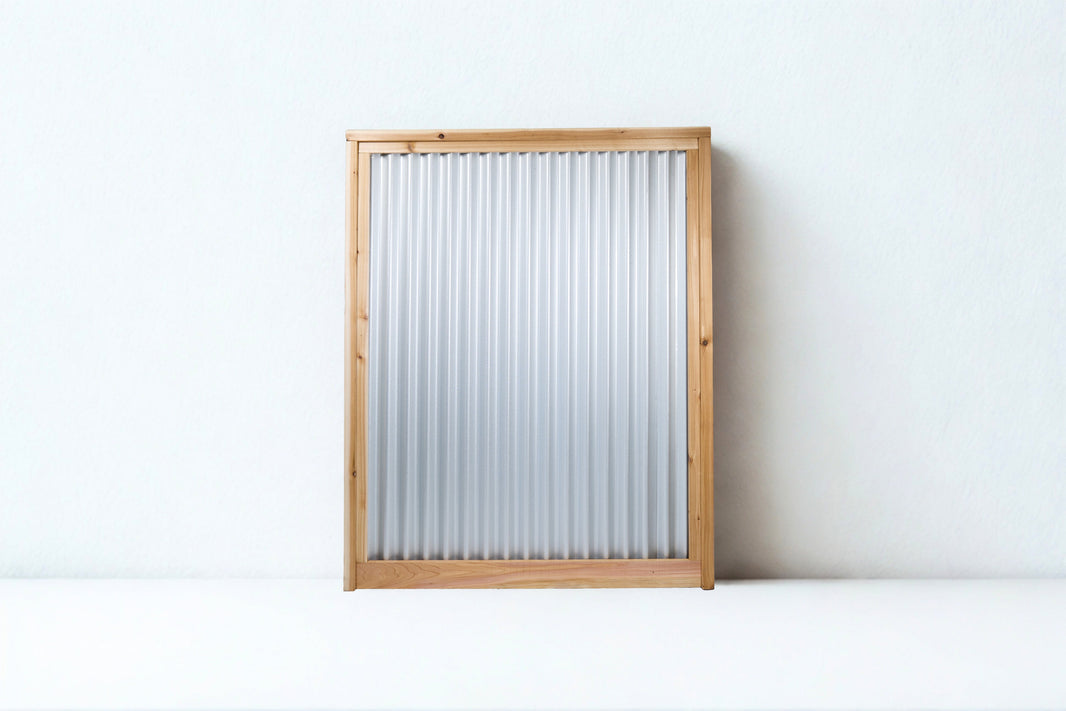 Corrugated Metal Fence Panels (Premade) - The Redwood - BarrierBoss™