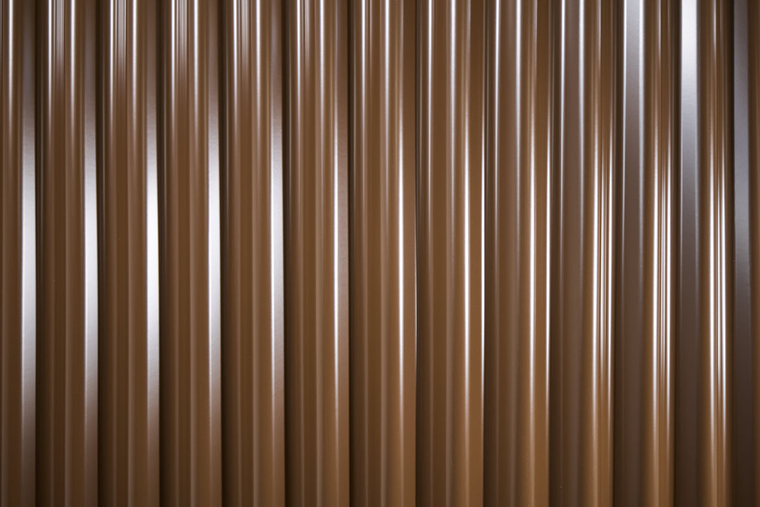 Corrugated Metal Fence Sheets - NoFade, NoRust, DualSided (Unframed) - The Canadian - BarrierBoss™