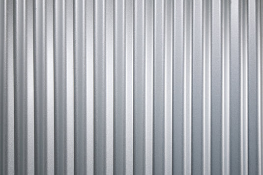 Corrugated Metal Fence Sheets - NoFade, NoRust, DualSided (Unframed) - The Canadian - BarrierBoss™