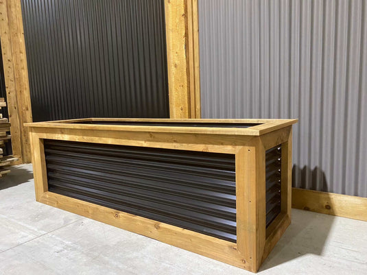 Corrugated Metal Planter Boxes - BarrierBoss™