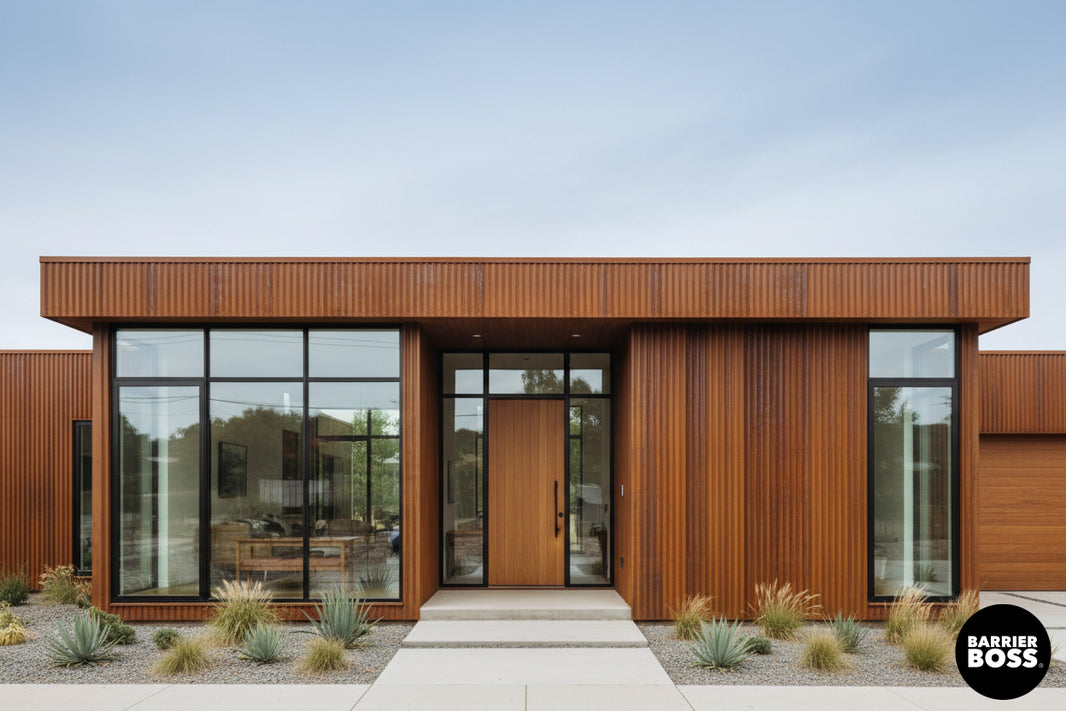 Corrugated Metal Siding Panels - The Trailhead - BARRIERBOSS™ USA