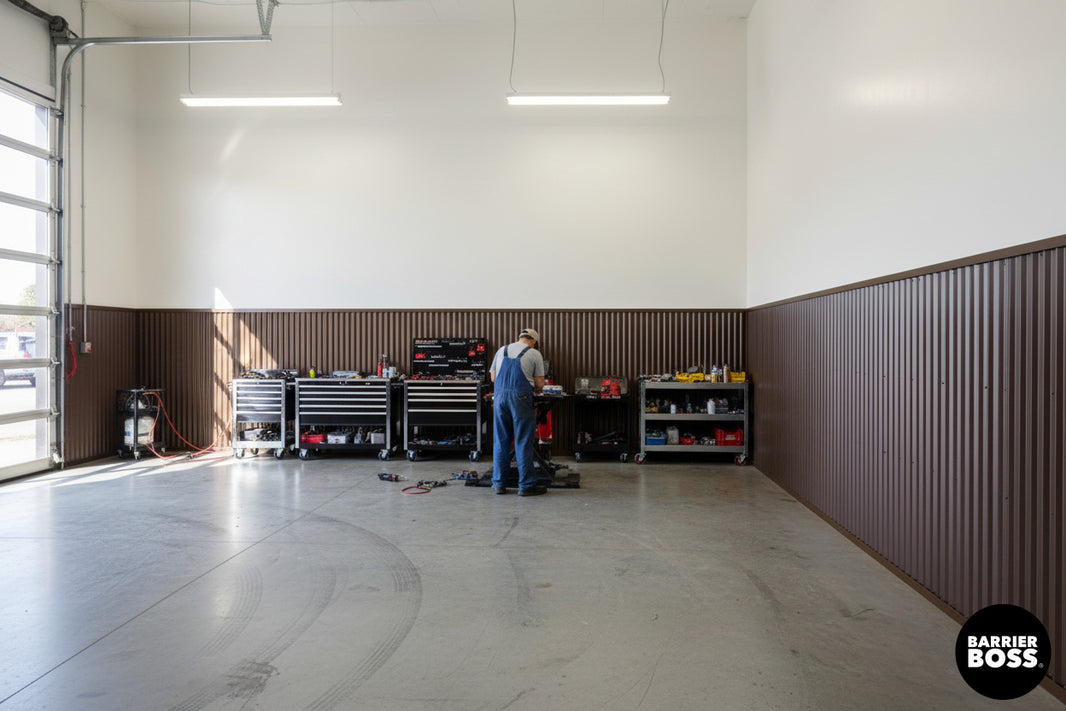 Metal Wainscoting - BARRIERBOSS™ USA