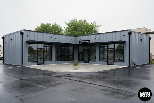 Deep Groove Metal Siding (Width 38") - BARRIERBOSS™ USA