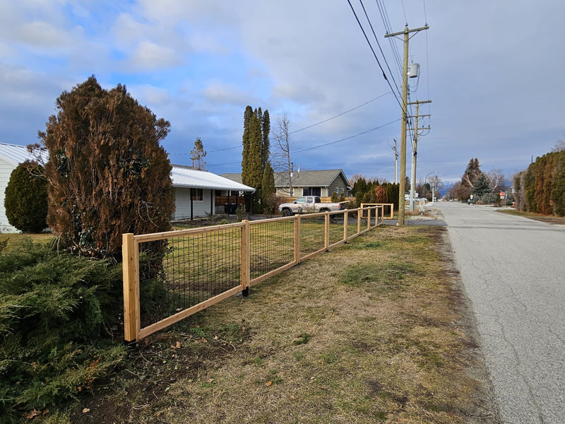 Load image into Gallery viewer, Black Hog Wire Fence Panels - Hog Panels (Premade or Unframed) - The Tough Panel