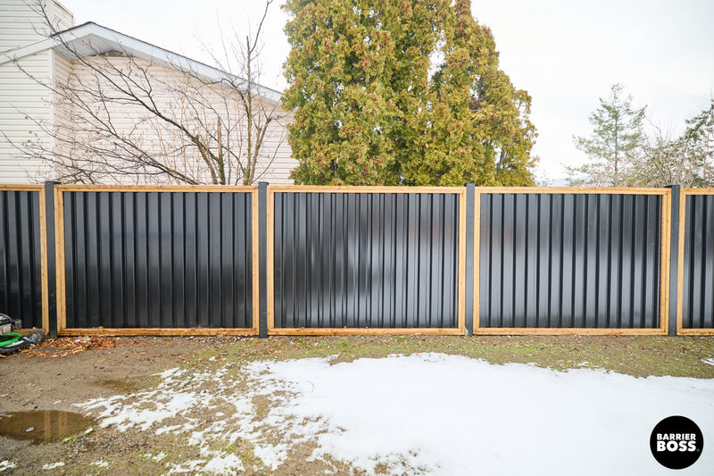 Load image into Gallery viewer, Universal Metal Fence Posts for Wood and Steel Fences - BARRIERBOSS™ USA