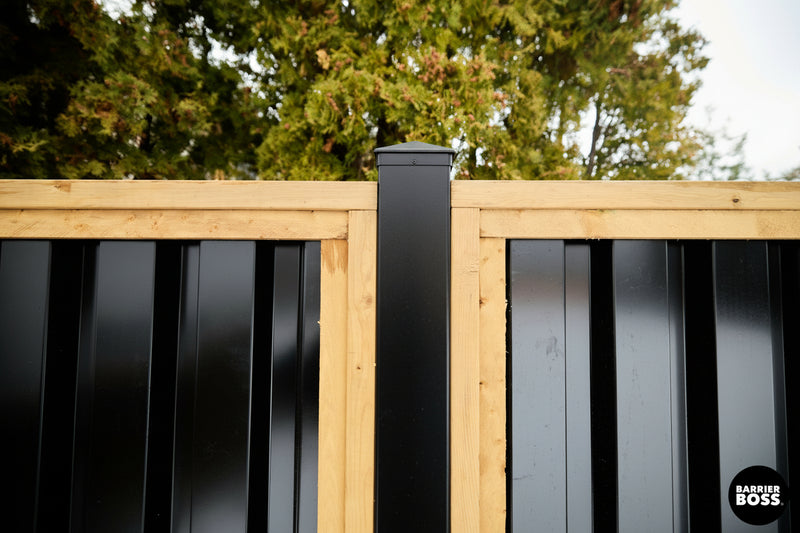 Load image into Gallery viewer, Universal Metal Fence Posts for Wood and Steel Fences - BARRIERBOSS™ USA