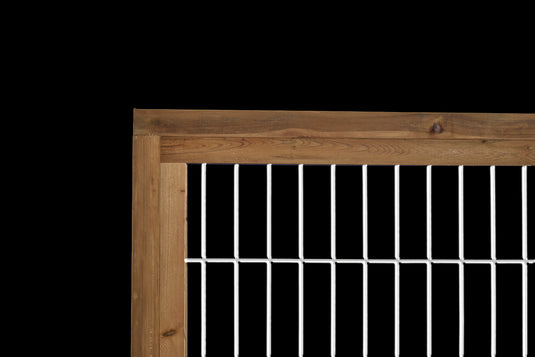 Silver Hog Wire Fence Panels - Hog Panels (Premade or Unframed) - The Ranchlands - BARRIERBOSS™ USA