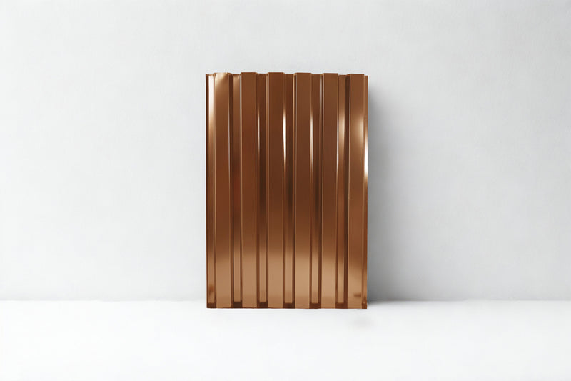 Load image into Gallery viewer, Deep Groove Metal Fence Sheets - The Cascade - BARRIERBOSS™ USA