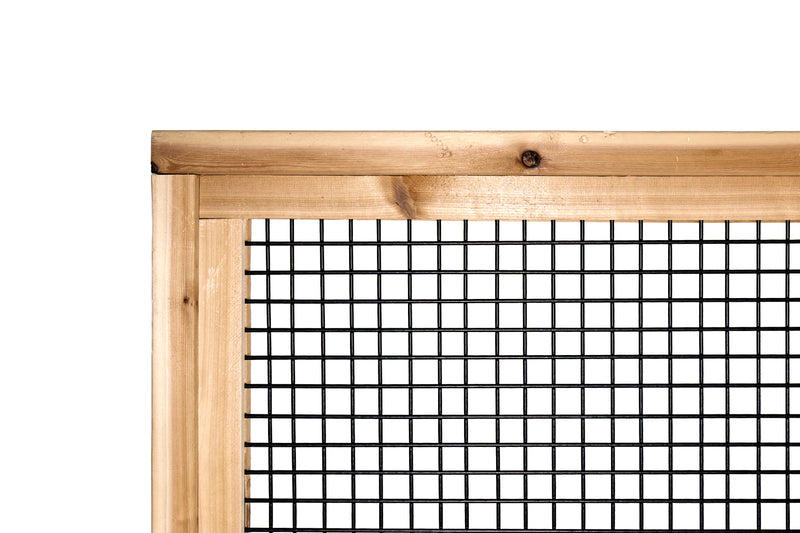 Load image into Gallery viewer, Black Hog Wire Fence Panels - Hog Panels (Premade or Unframed) - The Tough Panel - BARRIERBOSS™ USA