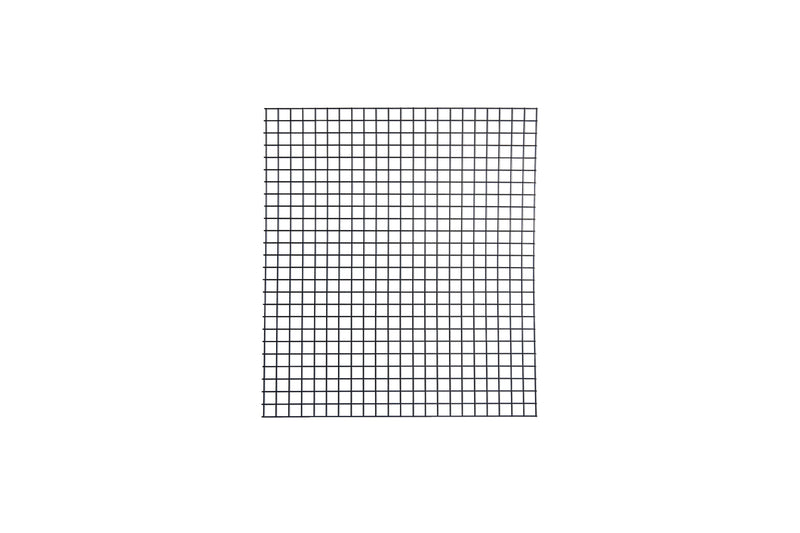 Load image into Gallery viewer, Black hog wire fence panel 3x6 with 2x2 inch wire openings — 6-gauge welded wire — BarrierBoss