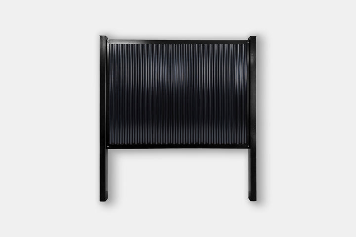 FireSmart® Metal Fence Panel System with Metal Fence Posts - The Deep South - BARRIERBOSS™ USA