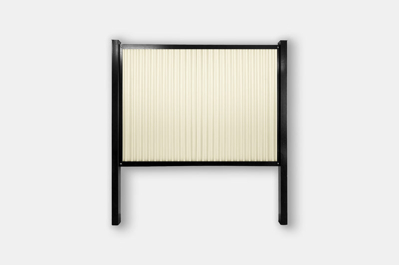 Load image into Gallery viewer, FireSmart® Metal Fence Panel System with Metal Fence Posts - The Deep South - BARRIERBOSS™ USA