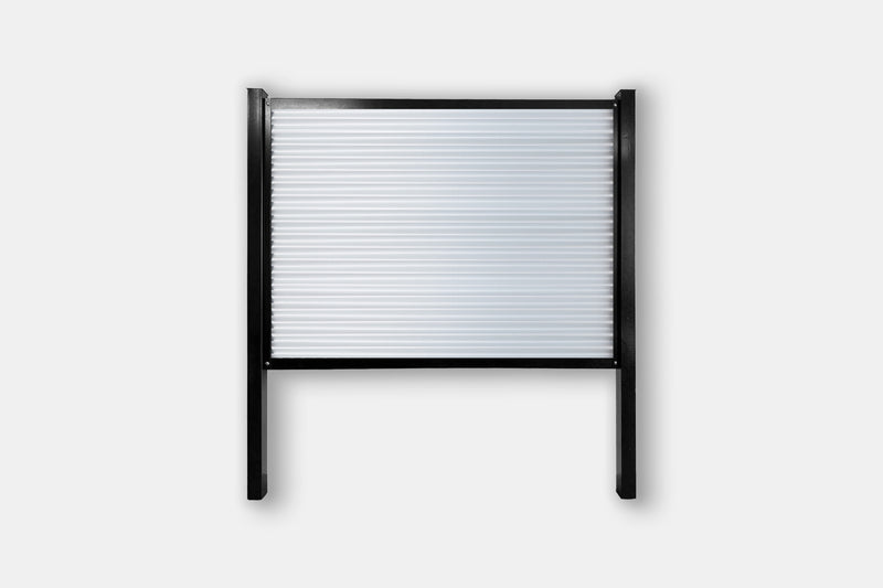 Load image into Gallery viewer, FireSmart® Metal Fence Panel System with Metal Fence Posts - The Deep South - BARRIERBOSS™ USA