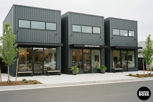 Deep Groove Metal Siding (Width 38") - BARRIERBOSS™ USA