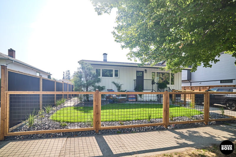 Load image into Gallery viewer, Black Hog Wire Fence Panels - Hog Panels (Premade or Unframed) - The Tough Panel