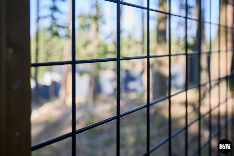 Load image into Gallery viewer, Black Hog Wire Fence Panels - Hog Panels (Premade or Unframed) - The Tough Panel