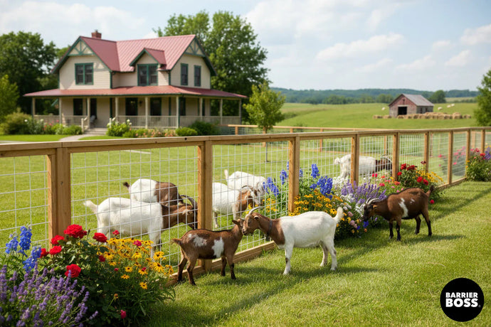 Rustic Charm Meets Modern Safety: Hog Wire Deck Railing Reimagined