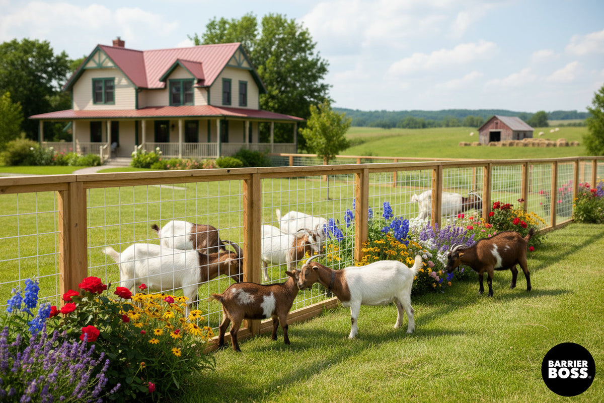 Hog Mesh Fencing for Goats: Durable, Secure, and Easy to Install