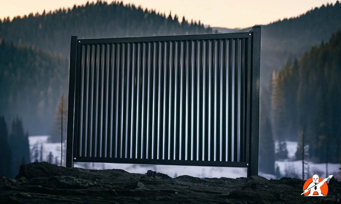 Corrugated metal fences: A solution for the four seasons