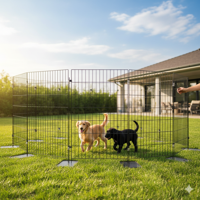 10 Temporary Fence Ideas for Dogs: Safe and Effective Solutions for Every Yard