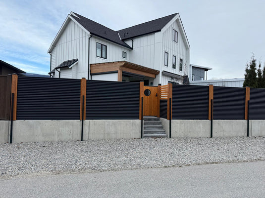 the versatility of metal fence panels