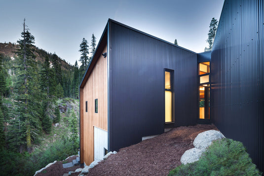 House With Metal Siding - BarrierBoss