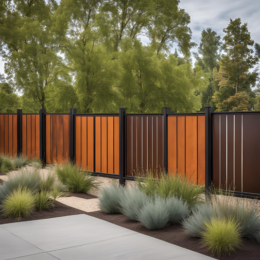 Corten Steel Fences: Striking Beauty and Maintenance Savings