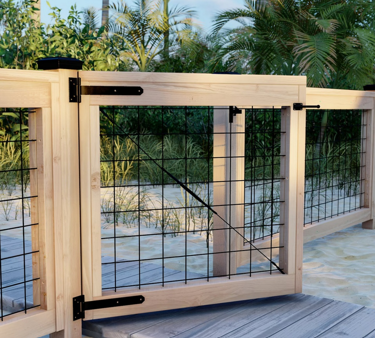 Hog Wire Fences for Coastal Homes