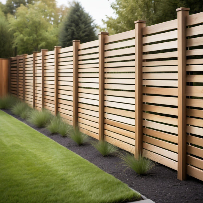 The Modern Horizontal Fence