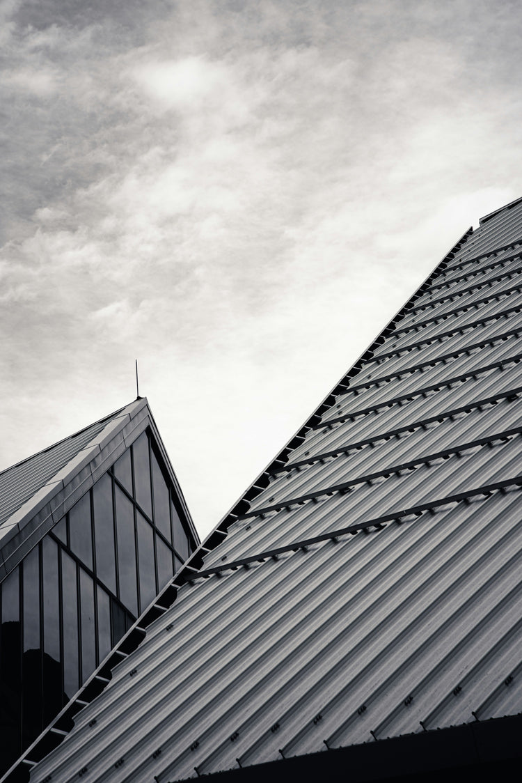 Metal Roofing On A Building