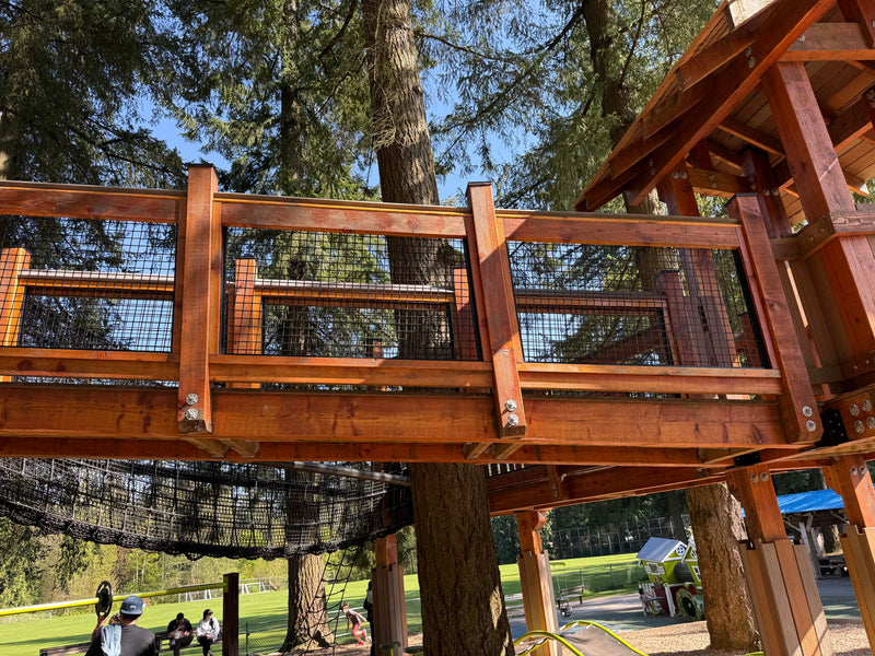 Load image into Gallery viewer, Black Hog Wire Deck Railing Panels (Premade or Unframed) - The Boreal - BarrierBoss™
