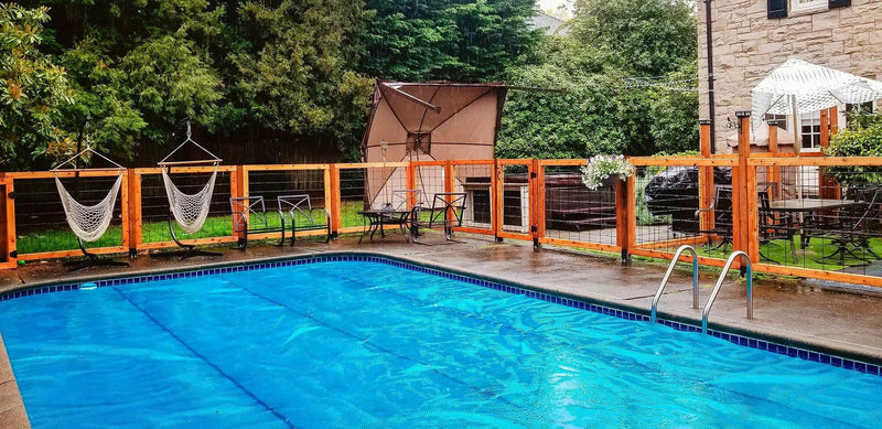 Load image into Gallery viewer, Black Hog Wire Fence Panels (Premade or Unframed) - The Rigid Panel - BarrierBoss™
