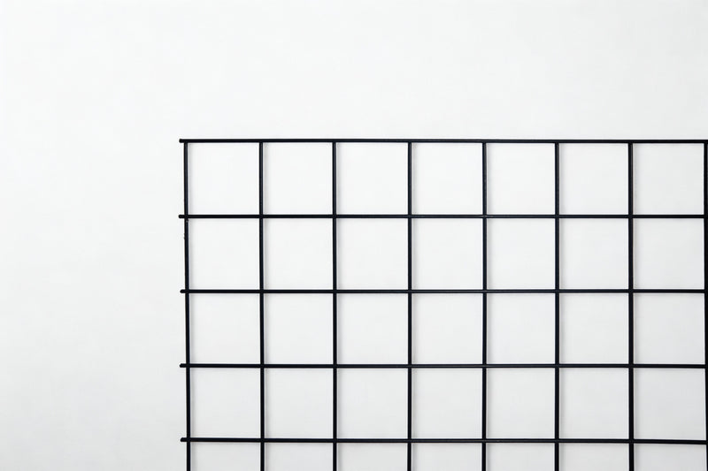 Load image into Gallery viewer, Black Hog Wire Fence Panels (Premade or Unframed) - The Rigid Panel - BarrierBoss™
