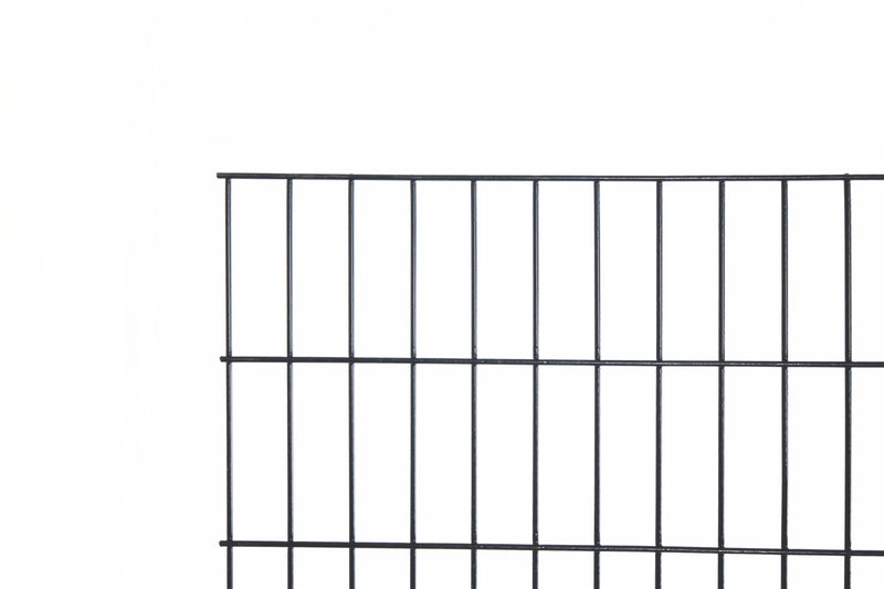 Load image into Gallery viewer, Black Hog Wire Fence Panels (Premade or Unframed) - The Rigid Panel - BarrierBoss™
