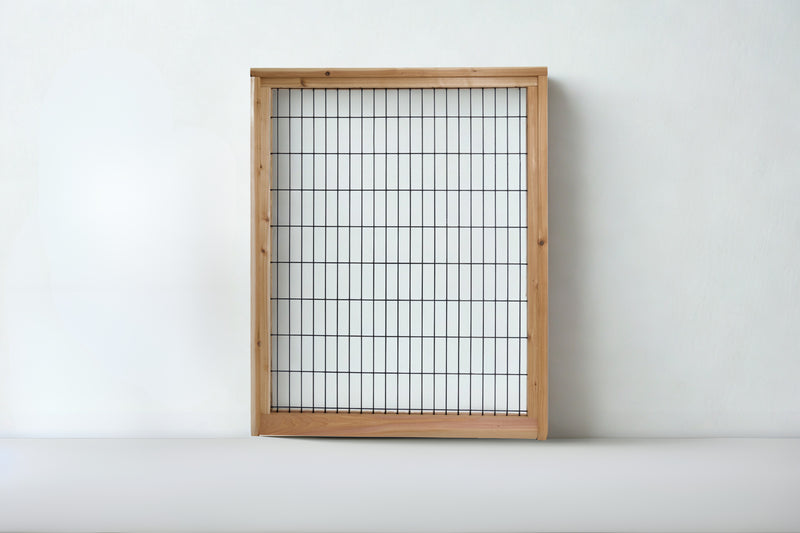 Load image into Gallery viewer, Black Hog Wire Fence Panels (Premade or Unframed) - The Rigid Panel - BarrierBoss™
