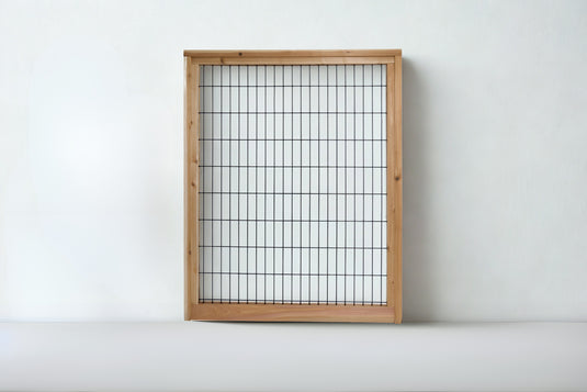 Black Hog Wire Fence Panels (Premade or Unframed) - The Rigid Panel - BarrierBoss™