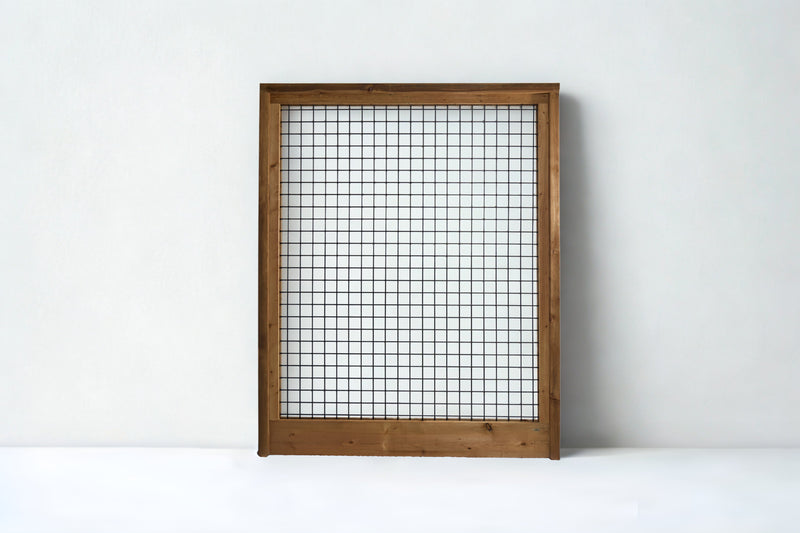 Load image into Gallery viewer, Black Hog Wire Fence Panels (Premade or Unframed) - The Rigid Panel - BarrierBoss™
