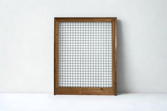Black Hog Wire Fence Panels (Premade or Unframed) - The Rigid Panel - BarrierBoss™