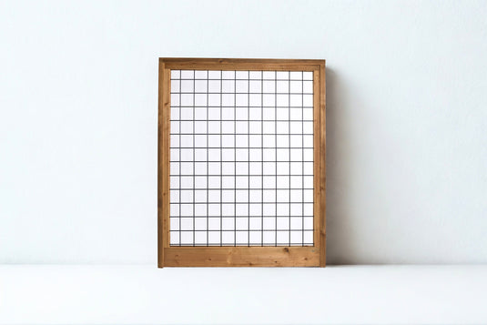 Black Hog Wire Fence Panels (Premade or Unframed) - The Rigid Panel - BarrierBoss™