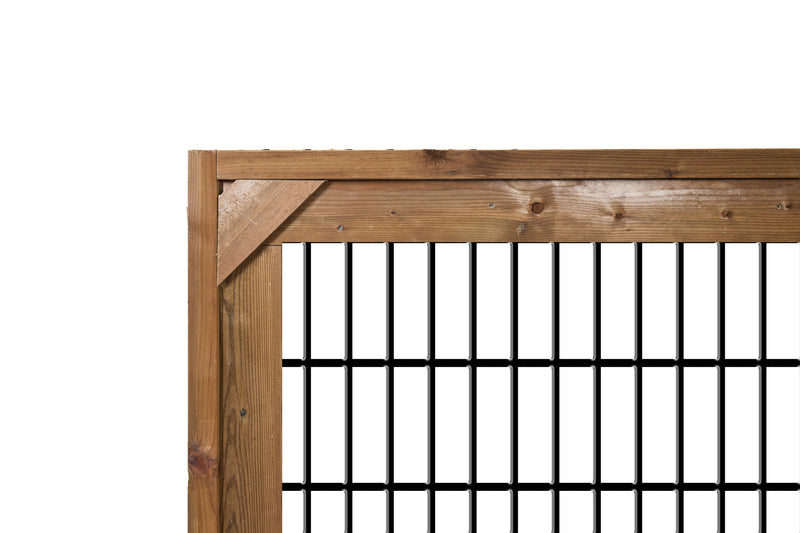 Load image into Gallery viewer, Hog Wire Gates - Rigid Wild Hog Wire Gate - Welded Gauge 6 Hog Panels w/Hinges &amp; Hardware - BARRIERBOSS™ USA
