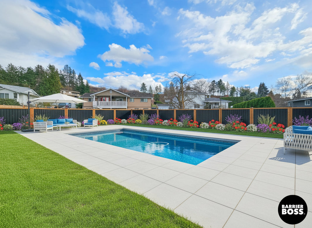 Deep Groove Metal Fence Panels - Privacy Fence (Premade) - The Midwest - BARRIERBOSS™ USA