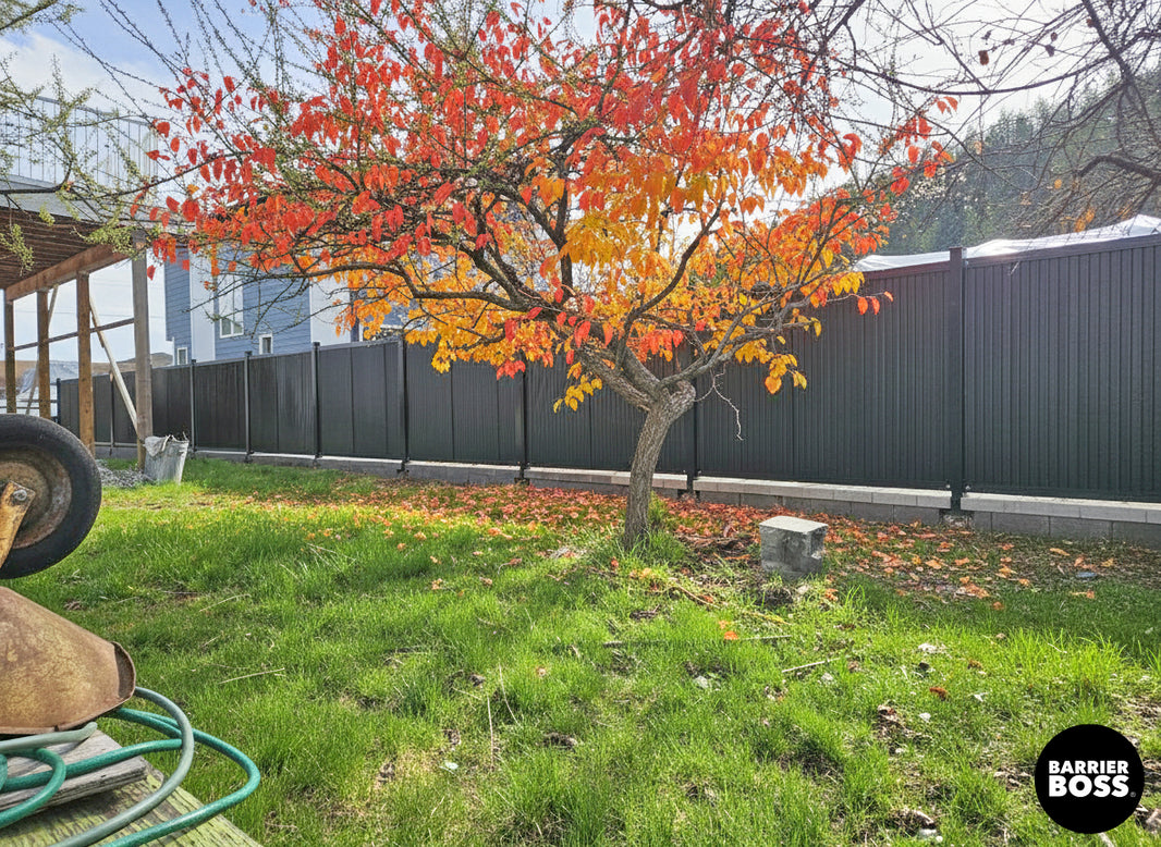 FireSmart® Metal Fence Panel System with Metal Fence Posts - The Deep South - BARRIERBOSS™ USA