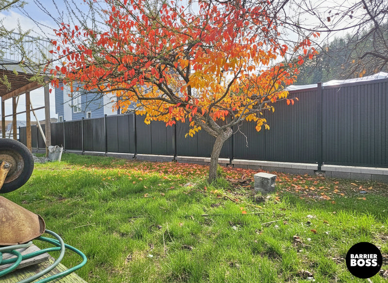 Load image into Gallery viewer, FireSmart® Metal Fence Panel System with Metal Fence Posts - The Deep South - BARRIERBOSS™ USA
