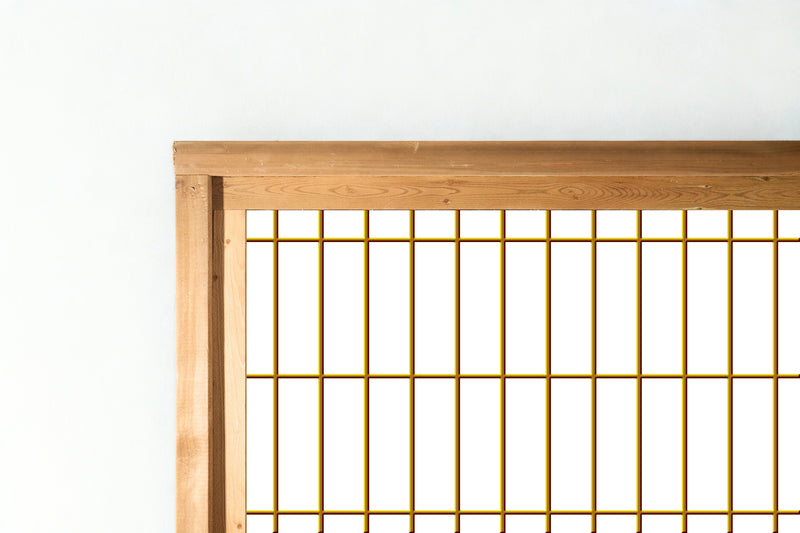 Load image into Gallery viewer, Brown Hog Wire Fence Panels (Premade or Unframed) - The Mojave - BARRIERBOSS™ USA
