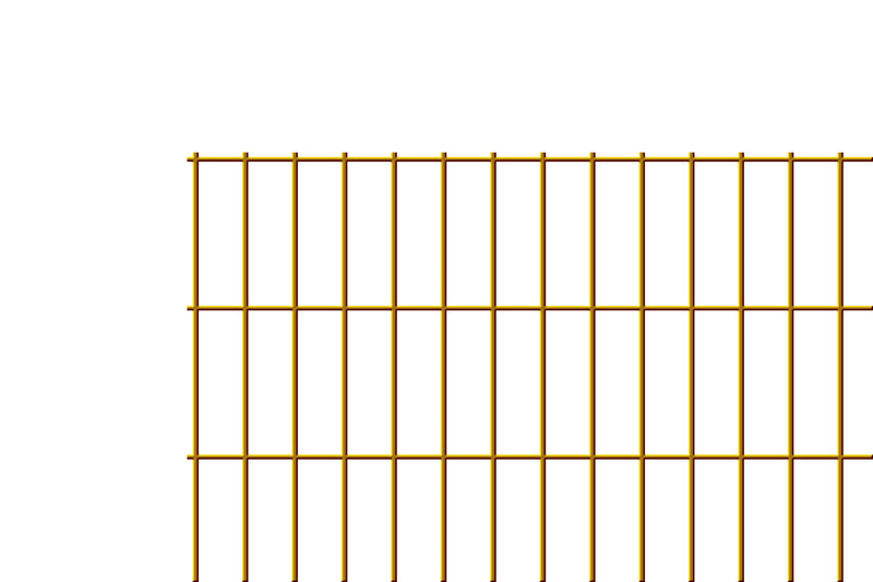 Load image into Gallery viewer, Brown Hog Wire Fence Panels (Premade or Unframed) - The Mojave - BARRIERBOSS™ USA
