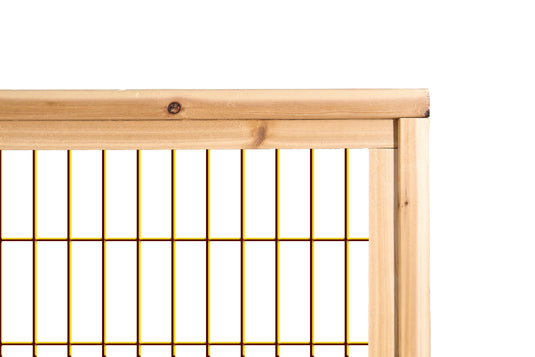 Brown Hog Wire Fence Panels (Premade or Unframed) - The Mojave - BARRIERBOSS™ USA