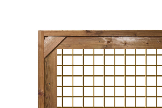 Hog Wire Gates - Rigid Wild Hog Wire Gate - Welded Gauge 6 Hog Panels w/Hinges & Hardware - BARRIERBOSS™ USA